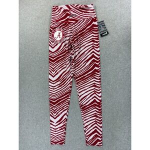 NWT Alabama Crimson Tide ZUBAZ Campus Workout Pants (Women's Medium)‎ Red